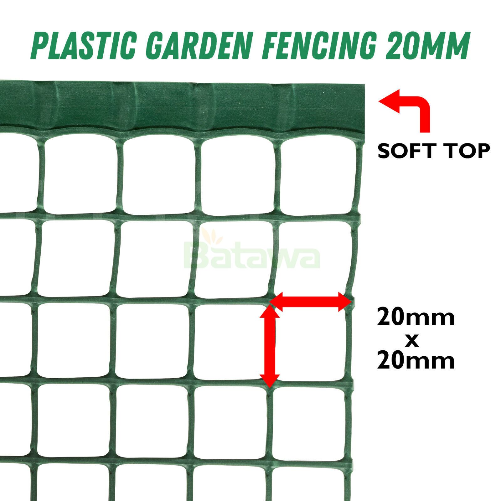 Plastic Square Mesh For Garden Fence And Farm