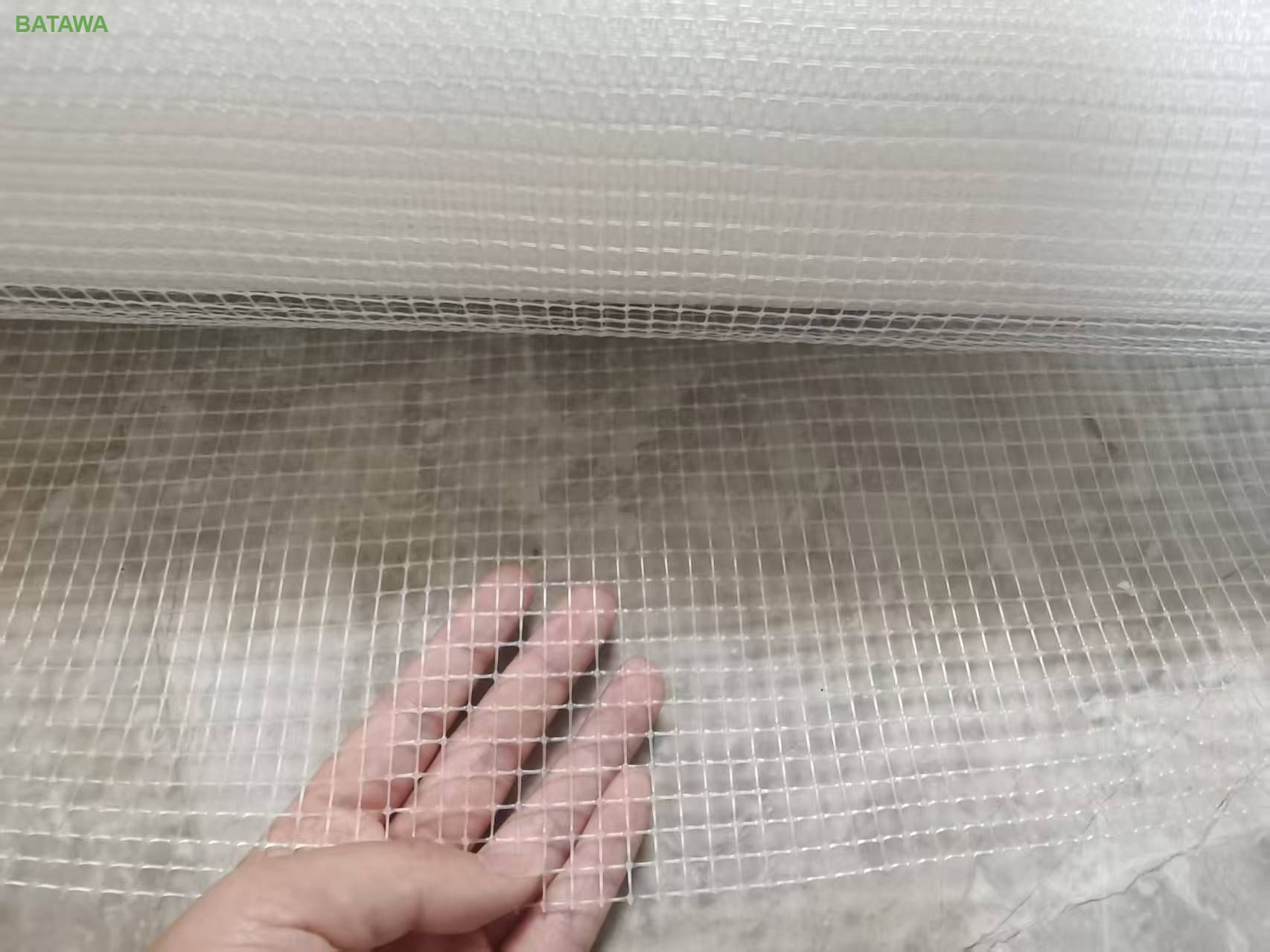 Bop Industrial Plastic Netting for Mattress Spring Hole Opening 6mm 30g/Sqm