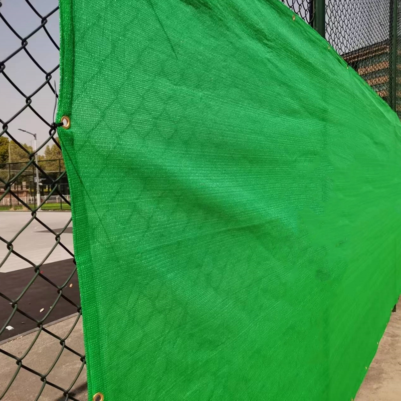 شاشة سياج الخصوصية باللون الأخضر 