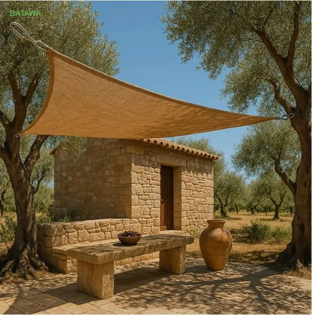 Jute Shade Sail 