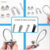 Rigging Hardware Lifting Malleable Wire Rope Clamp DIN741