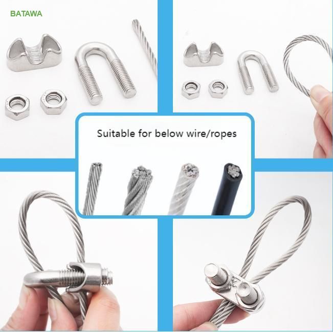 Rigging Hardware Lifting Malleable Wire Rope Clamp DIN741